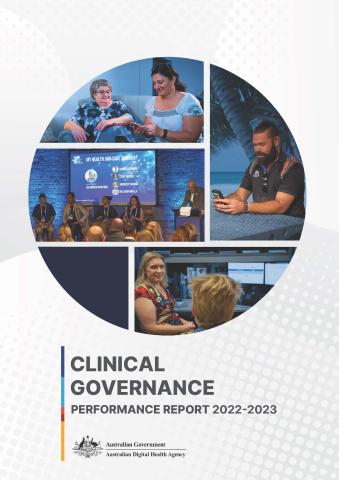 Cover photo of Clinical Governance Performance Report 2022-2023